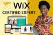 redesign wix website, design wix website, wix website redesign, wix ecommerce