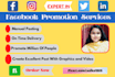 provide total facebook promotion services