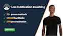 be your motivation coach and accountability partner