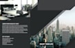 do professional modern black  brochure design
