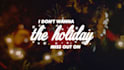 produce a christmas lyric video or music video