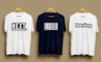 do minimalist typography, custom, and trendy tshirt design