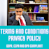 make terms and conditions and privacy policy for your website or app