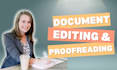 proofread, edit, or rewrite your document