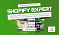 redesign shopify website, design shopify website