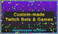 create a twitch text chat bot with you, plus you get the unity source