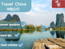 answer questions about travel in china