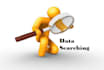 do data entry, data input, search data and data collection