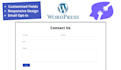 make and fix contact form in wordpress