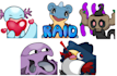 create pokemon emotes for twitch and discord, anime style