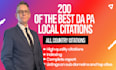 build top US local citations for local SEO