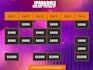 build you a fully interactive jeopardy quiz