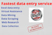 do data entry data mining project with accuracy