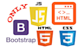 do only html css js bootstrap jquery work
