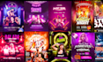 design dj, hip hop, party, club, music, night, event flyer