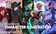 design and illustrate your comic or cartoon character