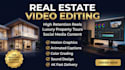 edit trendy real estate reels