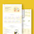 create 5 pages of HTML website or mobile app design