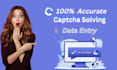 solve an unlimited and accurate captcha, data entry, form filling for you