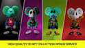 design nft art custom 3d nft collection