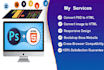 make a site from figma, psd, scratch, xd, sketch