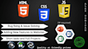 be your frontend developer using HTML CSS js