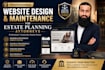 design and maintain a wordpress website for estate planning attorneys