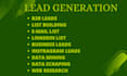 do authentic b2b lead generation linkedin by web research