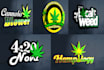 do unique cannabis, weed,marijuana,hemp and cbd logo