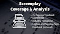 provide professional screenplay coverage for your script
