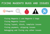 help you fix the magento, wordpress or laravel bug