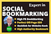 do highquality social bookmarking in the USA manually