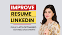 improve your resume and linkedin profile
