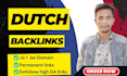 do dutch backlinks for SEO