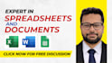 make your documents and sheets, add charts and tables, and perform vlookups