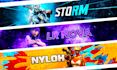 make a fortnite youtube banner and pfp for you