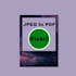 convert jpeg to PDF in hours