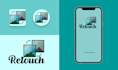 design app icon and splash screen for web or apps