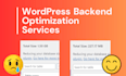 clean and optimize wordpress backend