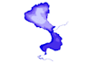 create bathymetric maps for any lakes in word