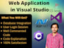develop asp dot net or asp net mvc web app in visual studio