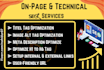 boost your website ranking with on page SEO optimization and webmaster indexing