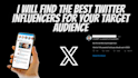 professionally research twitter influencers