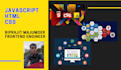 create dynamic websites using javascript, HTML, and CSS
