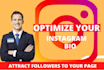 customise  your attractive instagram bio with emoji