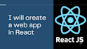 create a stunning web app in react