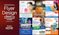 design an awesome flyer, postcard, or brochure