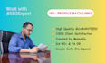 create spam free 150 high authority profile backlinks