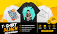 create premium fantasy t shirt design for clothing brands