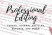 edit and polish your documents so they shine